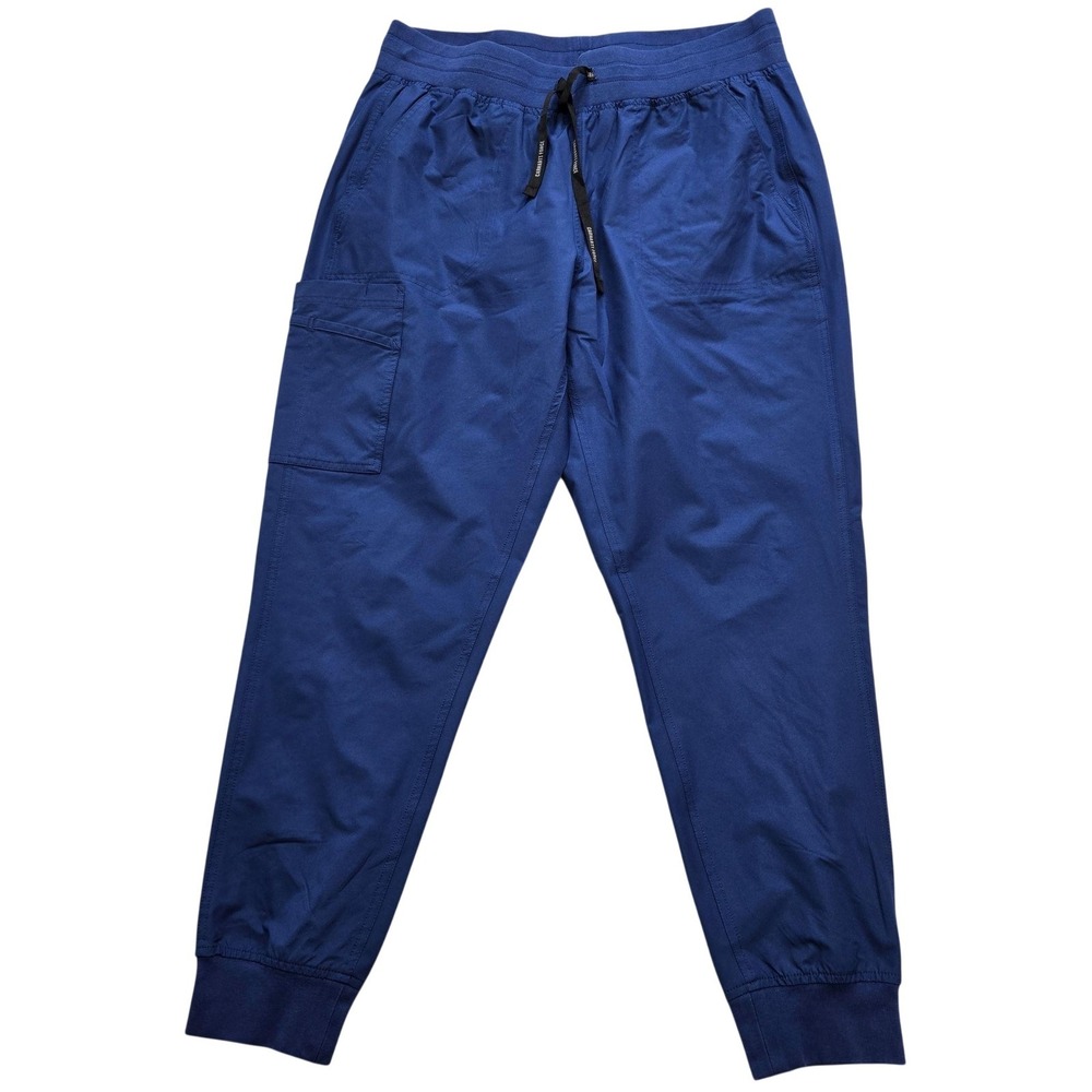 Carhartt Pants Mens XL 34x28 Blue Jogger Polyester Carhartt Force Cargo Pockets